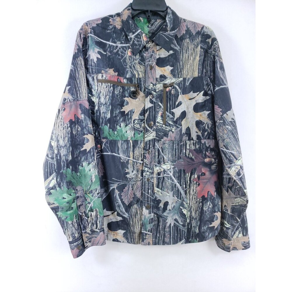 Rocks Edge Vented Hunting Shirt Men's Size Small Camouflage